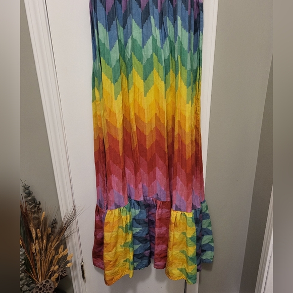 FARM Rio Cropped Dress The Future Is Green Size Medium - Picture 9 of 13